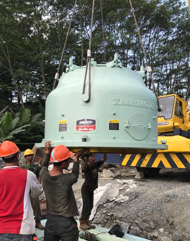 Kurimoto Stone Crusher di Indonesia | Berita Terbaru | KURIMOTO, LTD